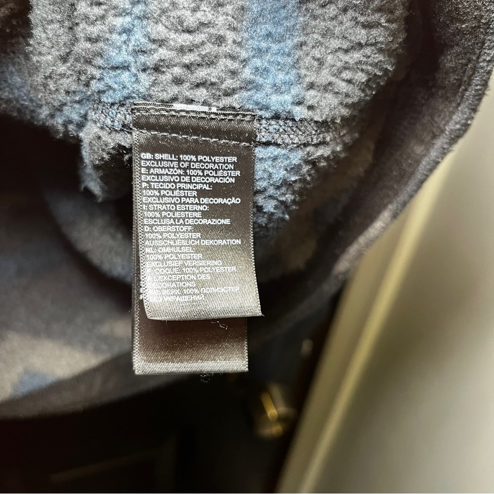 North Face Men’s Textured Cap Rock Southwest Patterned 1/2 Zip Pullover Size M - Picture 5 of 8